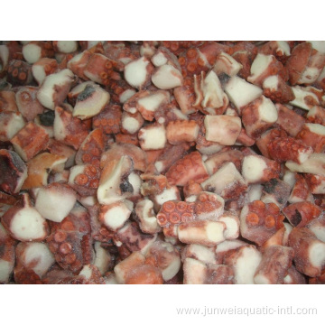 Fresh frozen sliced octopus